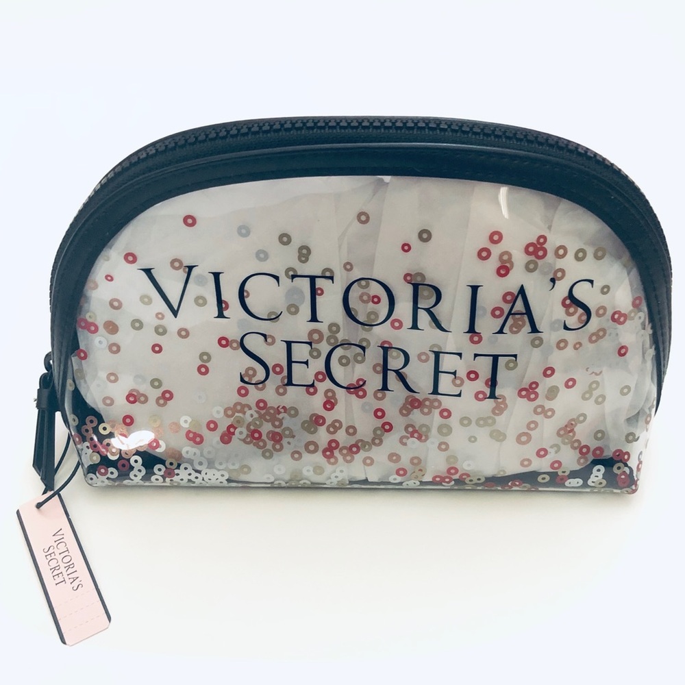 Victoria Secret See-thru Zipper Makeup Bag